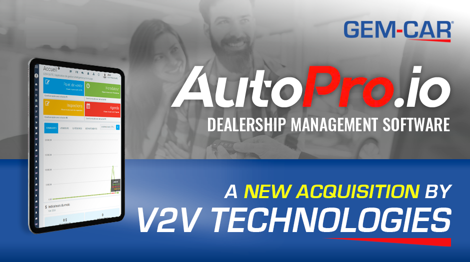 Acquisition of AutoPro.io, a DMS SaaS software, by V2V Technologies